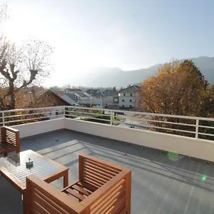  Appartement La Terrasse Du Grand-port, Joli T2 à 300m Du Lac Du Bourget France